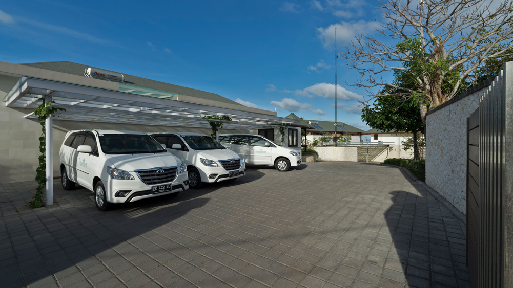 Pandawa Cliff Estate - Car park